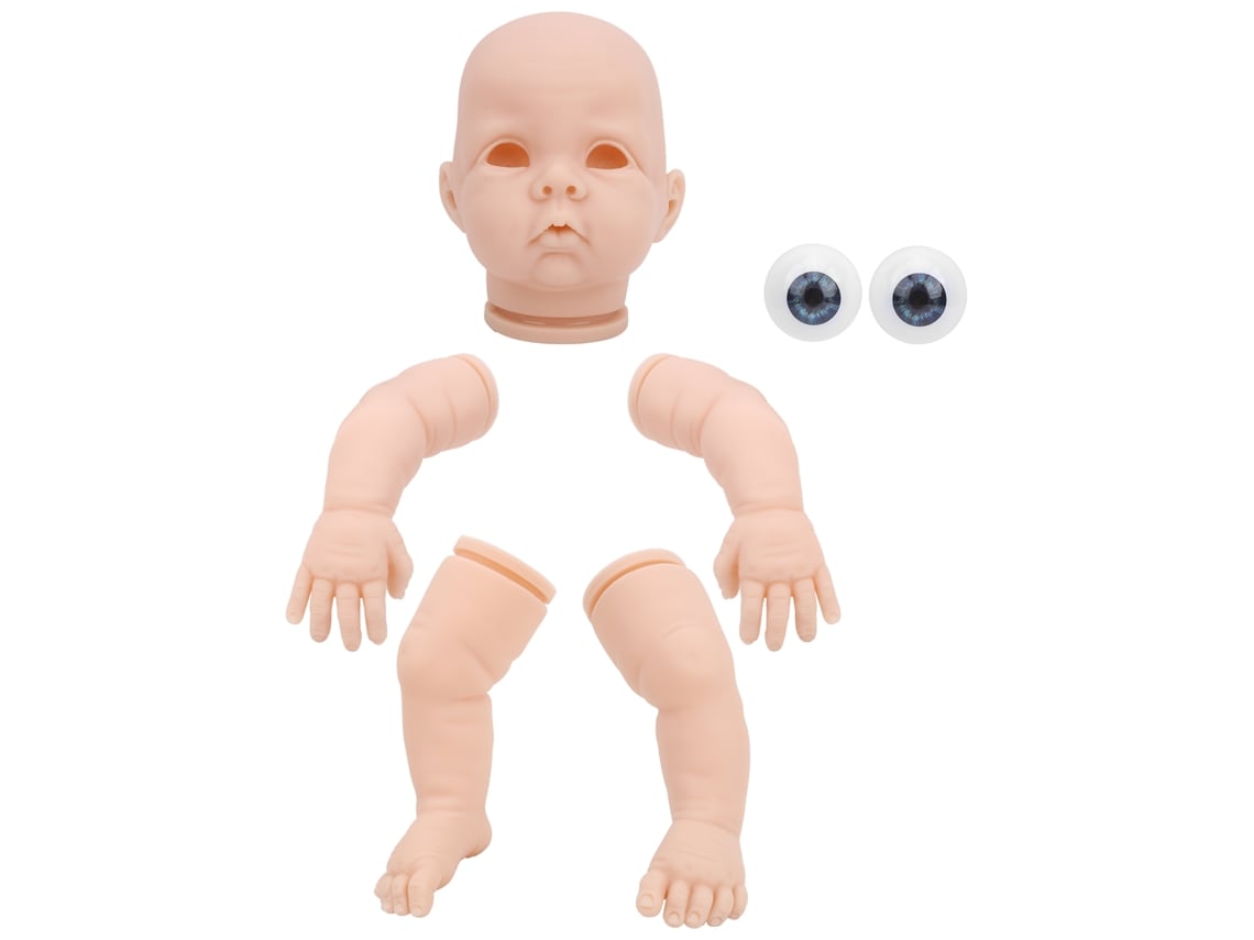 Ats-kits De Muñecas Reborn Sin Pintar 21 Pulgadas, Piezas Diy Para Modelos De Bebé Reborn, Juguete
