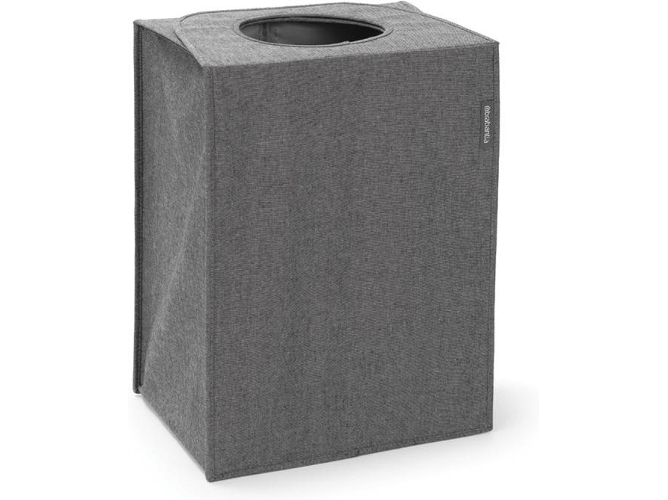 Cesta de Lavandería BRABANTIA 120381 (Negro - 5,35 kg - 40,15 x 29,5 x 54 cm)