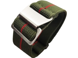 Correas De Reloj Elásticas De Nylon Marino Para Buceadores Militares 20mm Navy