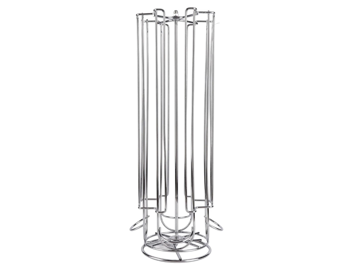 JILLIOPER Elegante carrusel para cápsulas de café, soporte para cápsulas Vertuo Pods con diseño giratorio de 360 grados, ideal para Nespresso Vertuoline, ahorra