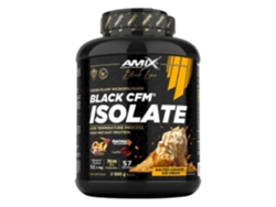 Botella de agua aislada CFM de línea negra de 2 kg con mango y piña Amix
