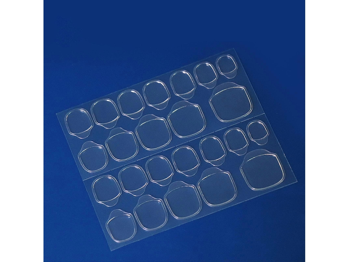 Pestañas adhesivas de gel Rosewell, cinta adhesiva reforzada de doble cara, fácil aplicación, herramienta para manicura y maquillaje.