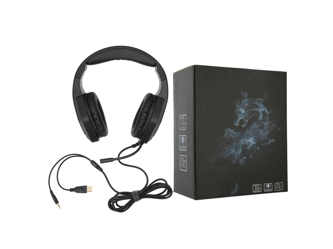 Auriculares Para Juegos Taidu Ths311 Con Micrófono, Cancelación De Ruido, Sonido Envolvente, Iluminación Rgb Y Control De Volumen.