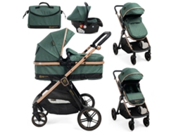 Cochecito Trio 3 en 1 - 0-22 kg BEBELISSIMO - Iris - menta