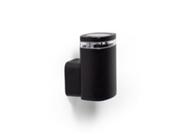 Aplique De Pared Exterior Aluminio Ranedux Preto