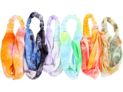 Juego De 6 Diademas Elásticas Para Mujer Y Hombre, Ideales Para Yoga Y Deportes: Absorbentes Y Elásticas.