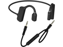 Auriculares Rosewell de 35 mm con tecnología de conducción ósea, auriculares con cable y micrófono, compatibles con teléfonos móviles, ordenadores y tabletas.