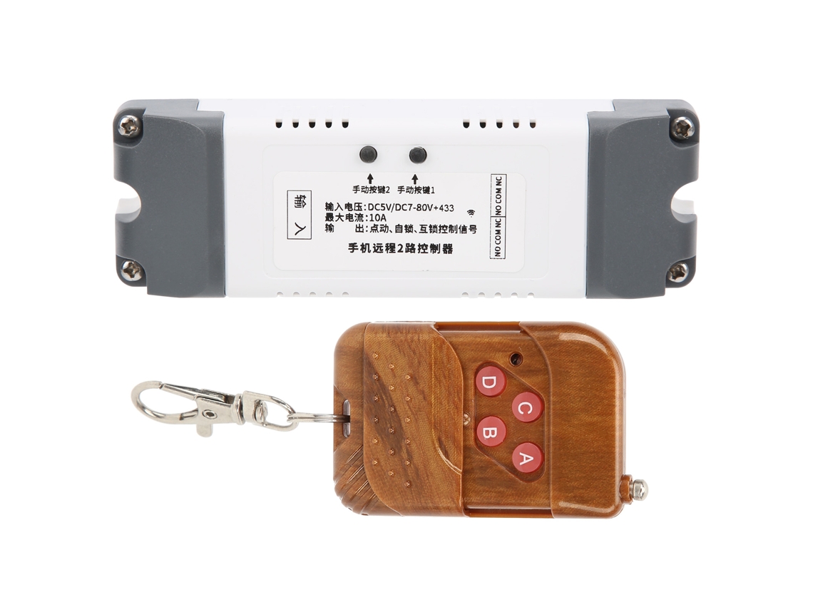 Módulo De Interruptor Inteligente Wifi De 2 Canales Con Control Por Voz Y Aplicación.