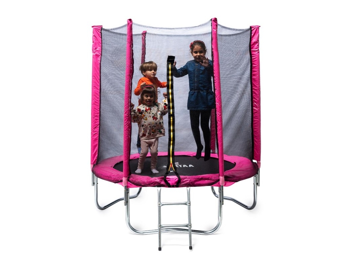 Cama Elástica ATAA Infantil 185 Rosa (103x49x22 cm)