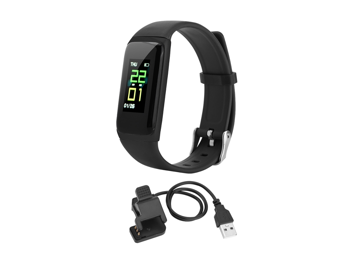 Pulsera Inteligente (monitorización De Presión Arterial Y Frecuencia Cardíaca, Seguimiento Deportivo Impermeable)