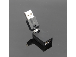 Adaptador Giratorio De 360 Grados Usb A Macho A Hembra Para Pc, Portátil, Tv Y Teléfono Móvil