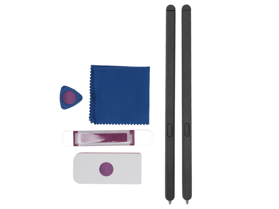 Caneta Estilo Para Celular Com 4096 Níveis De Sensibilidade De Pressão Alta Precisão Para Galaxy Z Fold 5 Preto 2 Unidades