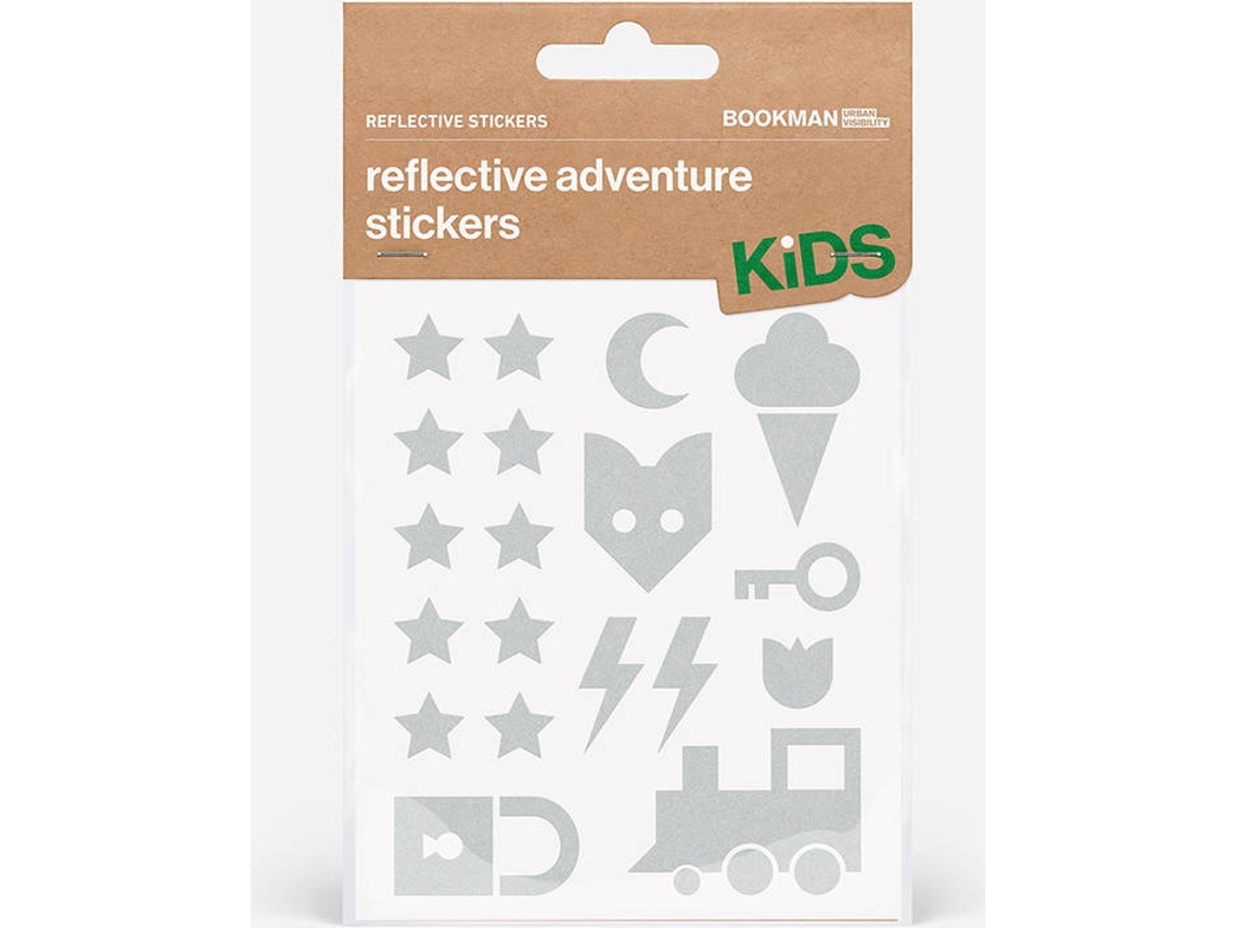Bicicleta BOOKMAN kit pegatina reflectante para bicicleta aventura (S)