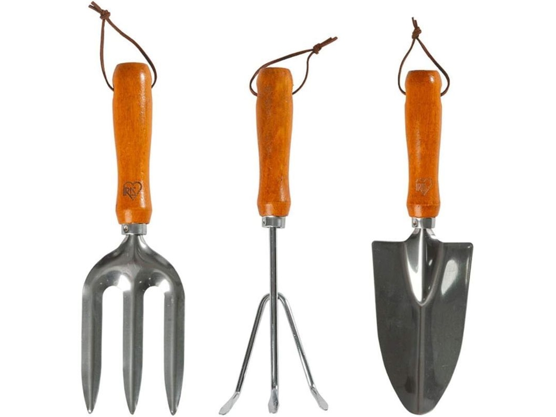 2026-set Herramientas Jardinería Linjou Acero Inoxidable Cucharas Pinzas Mango Ergonómico Regalo Ideal