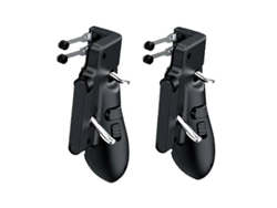 Compatible con controlador PUBG, agarre de gamepad con gatillo de seis dedos, joystick de puntería de fuego LR, FP.