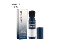 Jaysuing Hair Dense Hair Fiber Powder Thick Hair Fluffy Color Filling Hairline Refreshing Oil Control Powder | | White 8g |