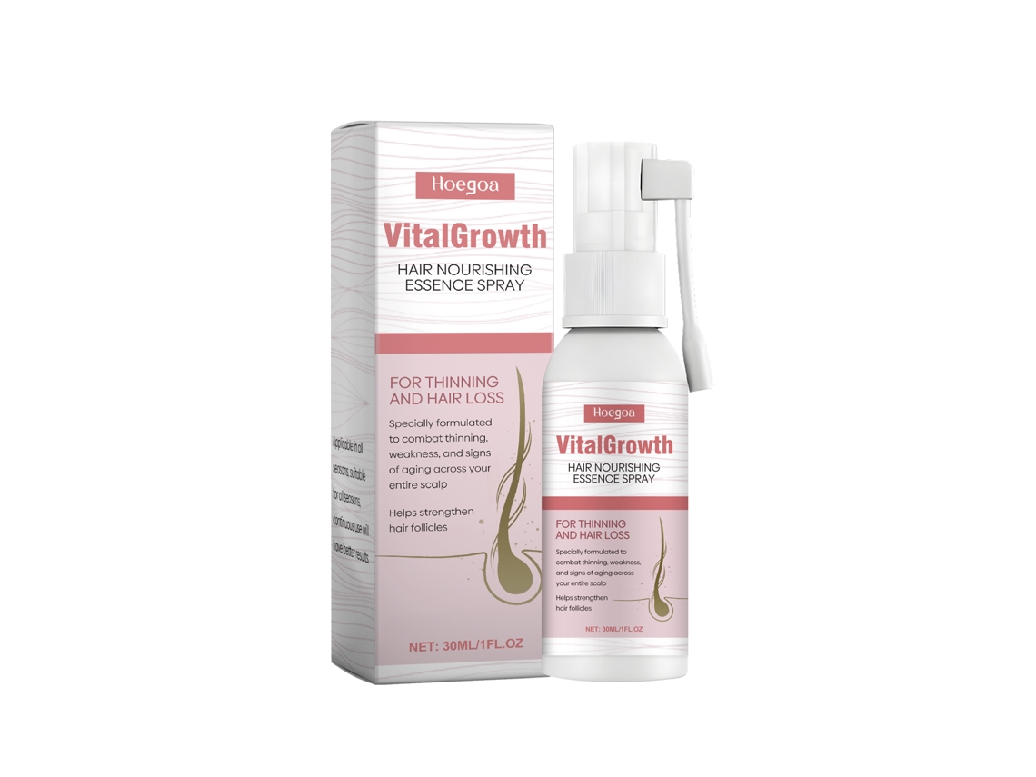Spray nutritivo para un crecimiento capilar rápido y eficaz.