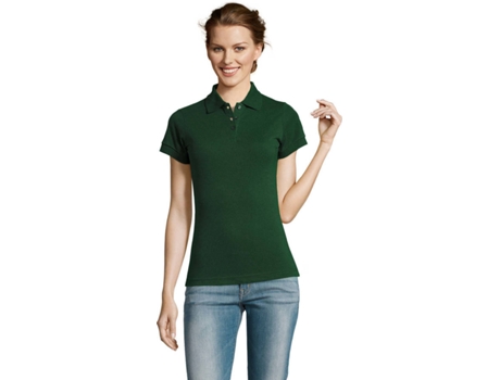 Polo de Mujer SOLS Prime Botella Verde (M)