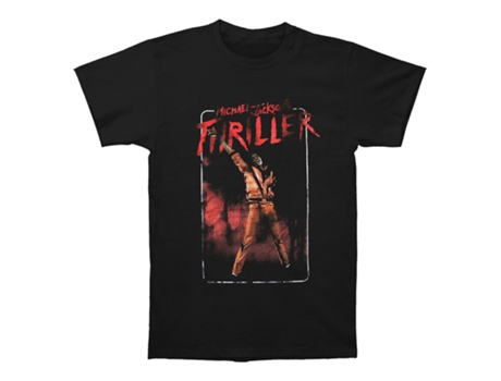 Camiseta ROCKINSTONE Michael jackson-Thriller (M)