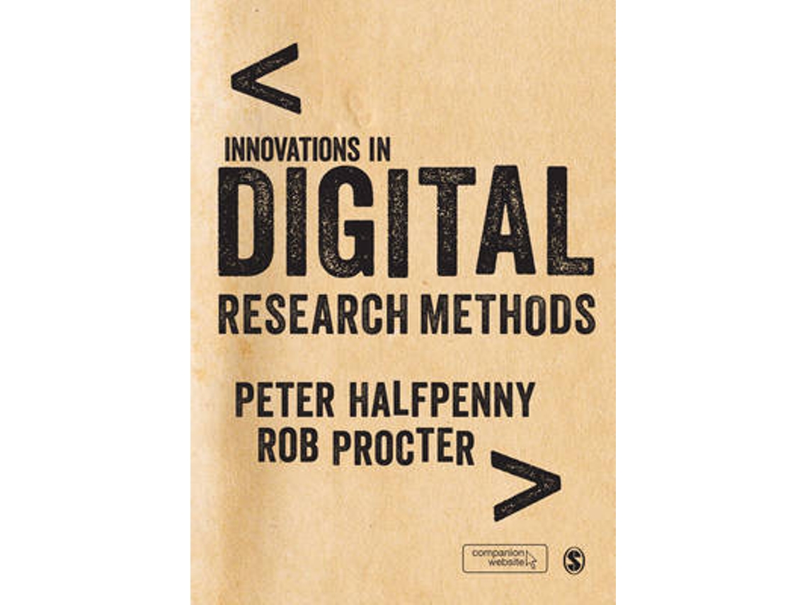 Libro Innovations in Digital Research Methods de Edited By Peter Halfpenny e Edited By Rob Procter (Inglés - Tapa Dura)