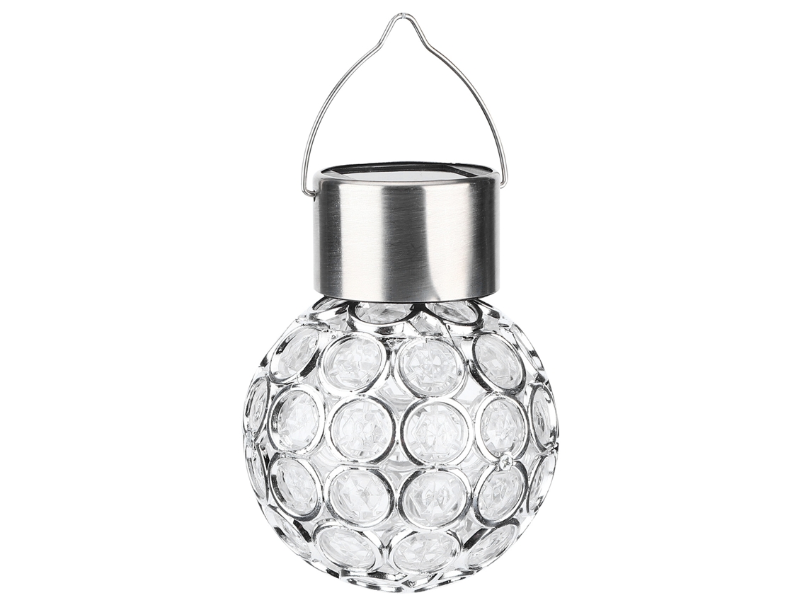2 Lámparas Solares Colgantes Con Forma De Bola, Control De Luz Led, Decorativas Para Jardín Y Césped Exterior.