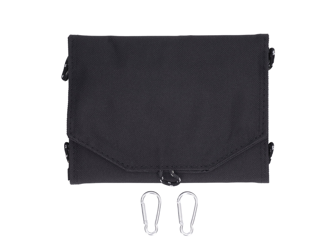 Cargador Portátil Plegable Con Panel Solar De 10,5 W Y 5 V Usb Con 3 Placas De Polisilicio Para Teléfonos Móviles Y Cámaras.