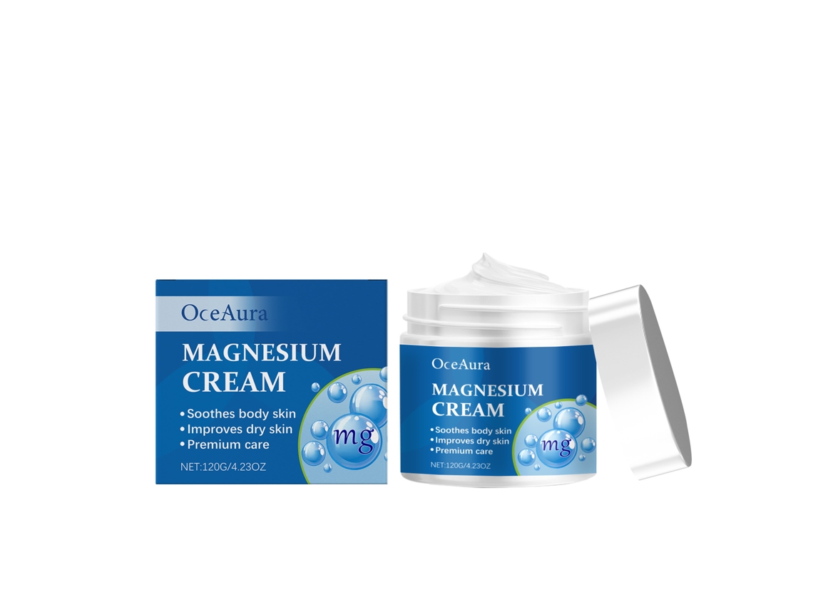 Crema de magnesio para mejorar el sueño de forma natural.