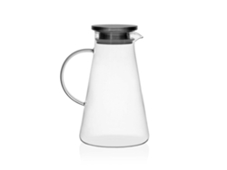 Jarra VERSA 1,8 L Acero Inoxidable Cristal Vidrio de Borosilicato