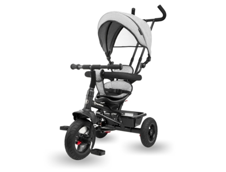 Triciclo Evolutif, Triciclo para Bebés de 1 a 4 años, Bicicleta Infantil Plegable - Asa cómoda, Pulsador, Pedales, Asiento Reversible HYPERMOTION