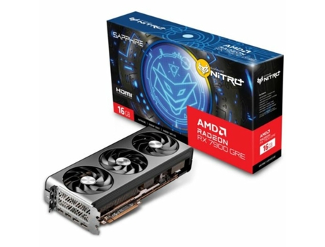 Tarjeta Gráfica SAPPHIRE Nitro Amd Radeon Rx 7900 Gre Gaming Oc 16Gb Gddr6