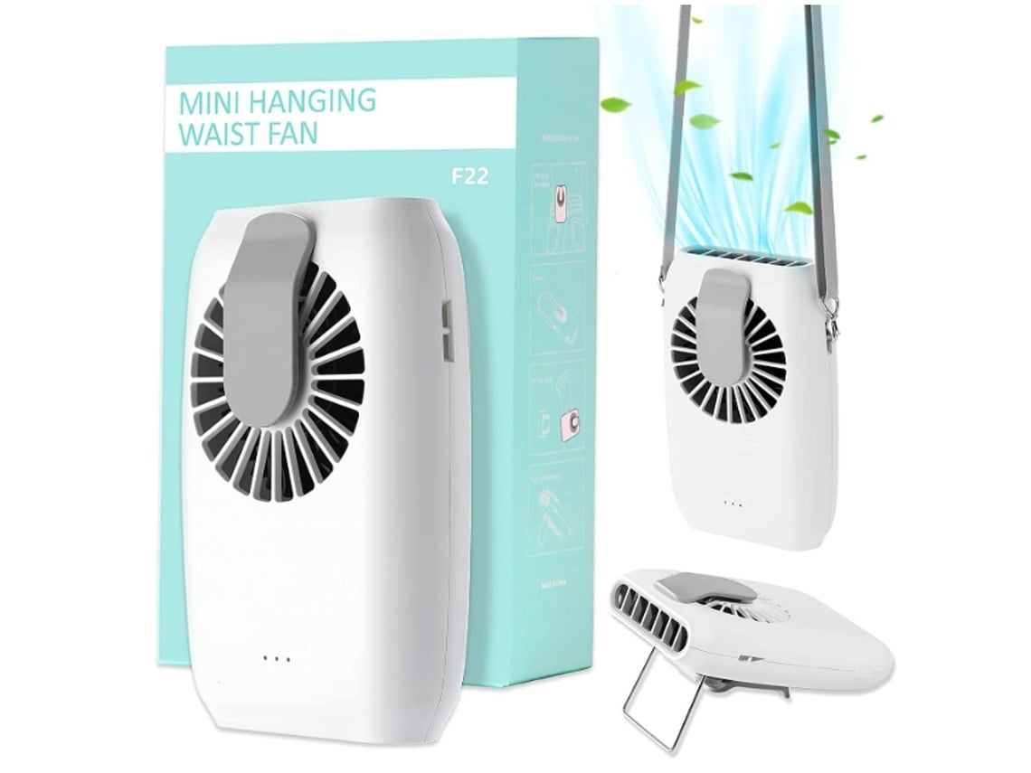 Ventilador de Cuello Portátil ENZON Blanco