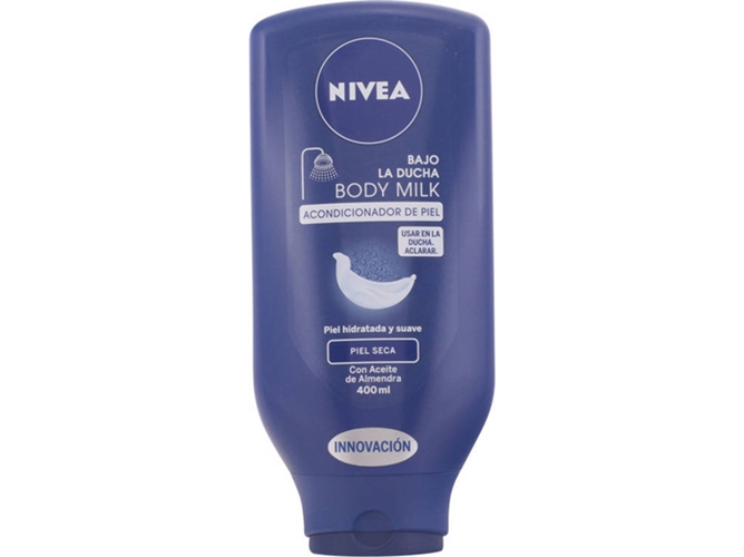 Crema Corporal NIVEA Bajo La Ducha Body Milk Nutritivo Piel Seca (400 ml)