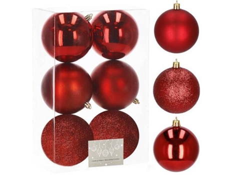 Bola de Árbol de Navidad 6 Piezas