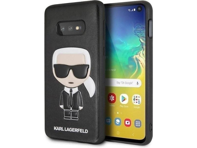 Funda Samsung Galaxy S10E KARL LAGERFELD Hard Iconic Full Body Negro