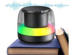 Altavoz De Escritorio, Subwoofer Con Cable, 5.0 Canales, Iluminación Rgb Y Reproductor