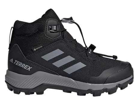 Zapatillas ADIDAS Terrex Mid Gtx Niños (35 - Negro y Gris)