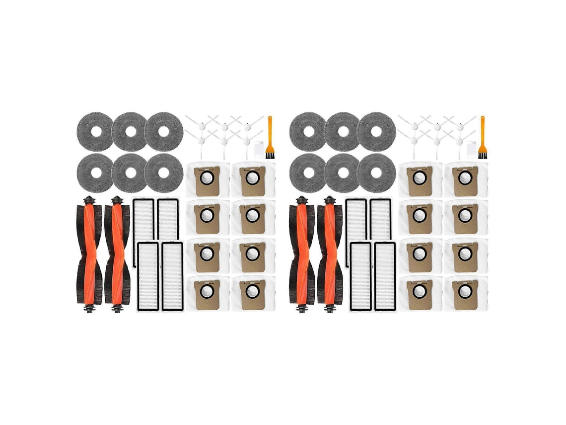 2 Set For Xiaomi Robot Vacuum X10 Plus,x10+,x20 Pro,x20 Plus,main Brush Dust Bag Filter