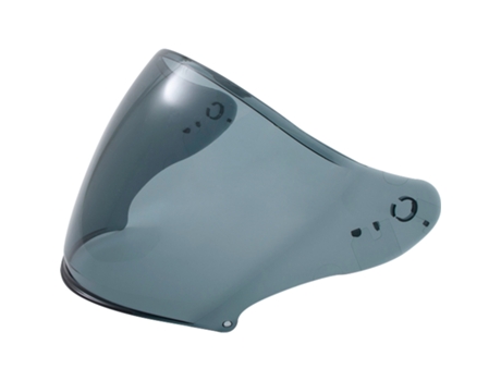 Casco de moto con visera tintada oscura IXS