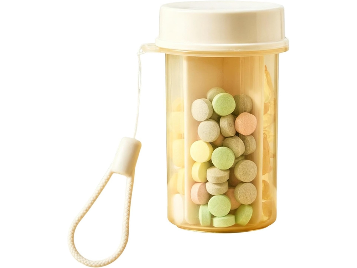 Pastillero Portátil, Hermético, Resistente