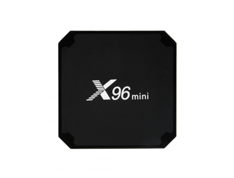 Box Smart Tv X96mini Red Stb S905w 4k HD Wifi Control remoto Inteligente Android IOS UE Enchufe 1 + 8GB