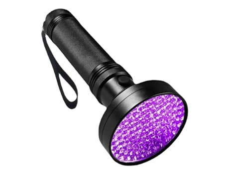 Linterna violeta ultravioleta de 100 lámparas