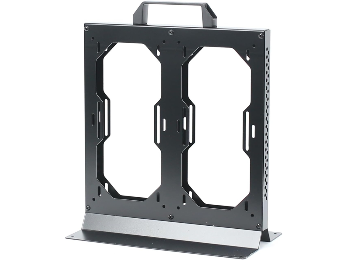 Soporte De Montaje Externo De Metal Resistente Para Radiador De Ordenadores Y Dispositivos Múltiples.