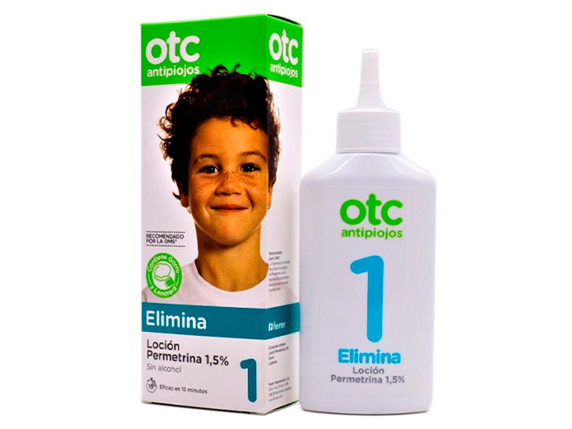 Loción antipiojos con permetrina al 1,5 % 200 ml sin receta