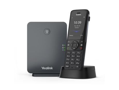 Teléfono Inalámbrico YEALINK YEA_W78P (Negro - RJ45 - Ethernet LAN)