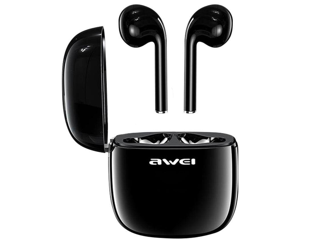 Auriculares True Wireless AWEI T28 (Bluetooth - Negro)