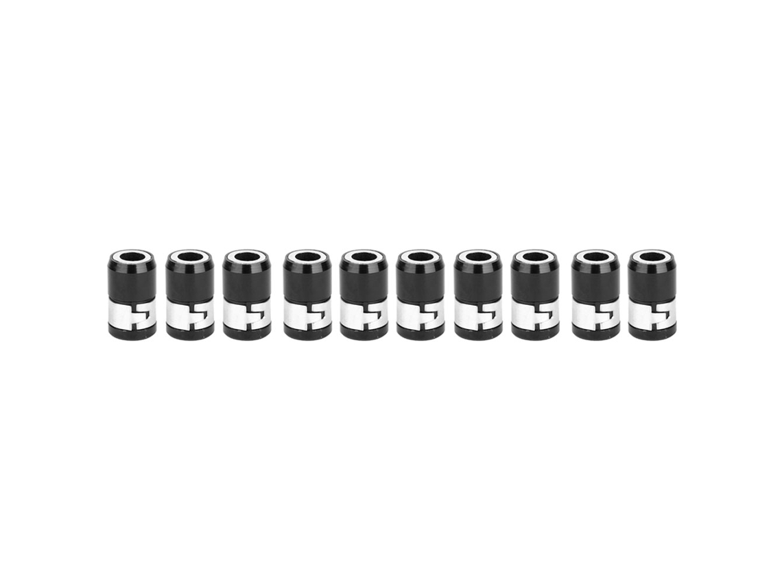 Anillo Magnético De Alta Resistencia Para Punta De Tornillo De 6,35 Mm X 21 Mm (10 Unidades)