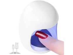 Mini Luz Uv Para Unhas De Gel, Ovo Fofo Uv Gel Lâmpada De Unhas, Gel Uv Light Professional Mini Lâmpada De Unhas Para Nail Art