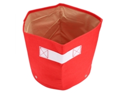 Bolsa De Cultivo Roja De 7 Galones Para Plantas De Jardín, Maceta Para Hortalizas Y Flores, Maceta De Jardín Para