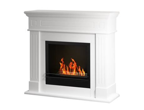 Chimenea de bioetanol biochimenea KENNEDY White W110 x P36 x H100
