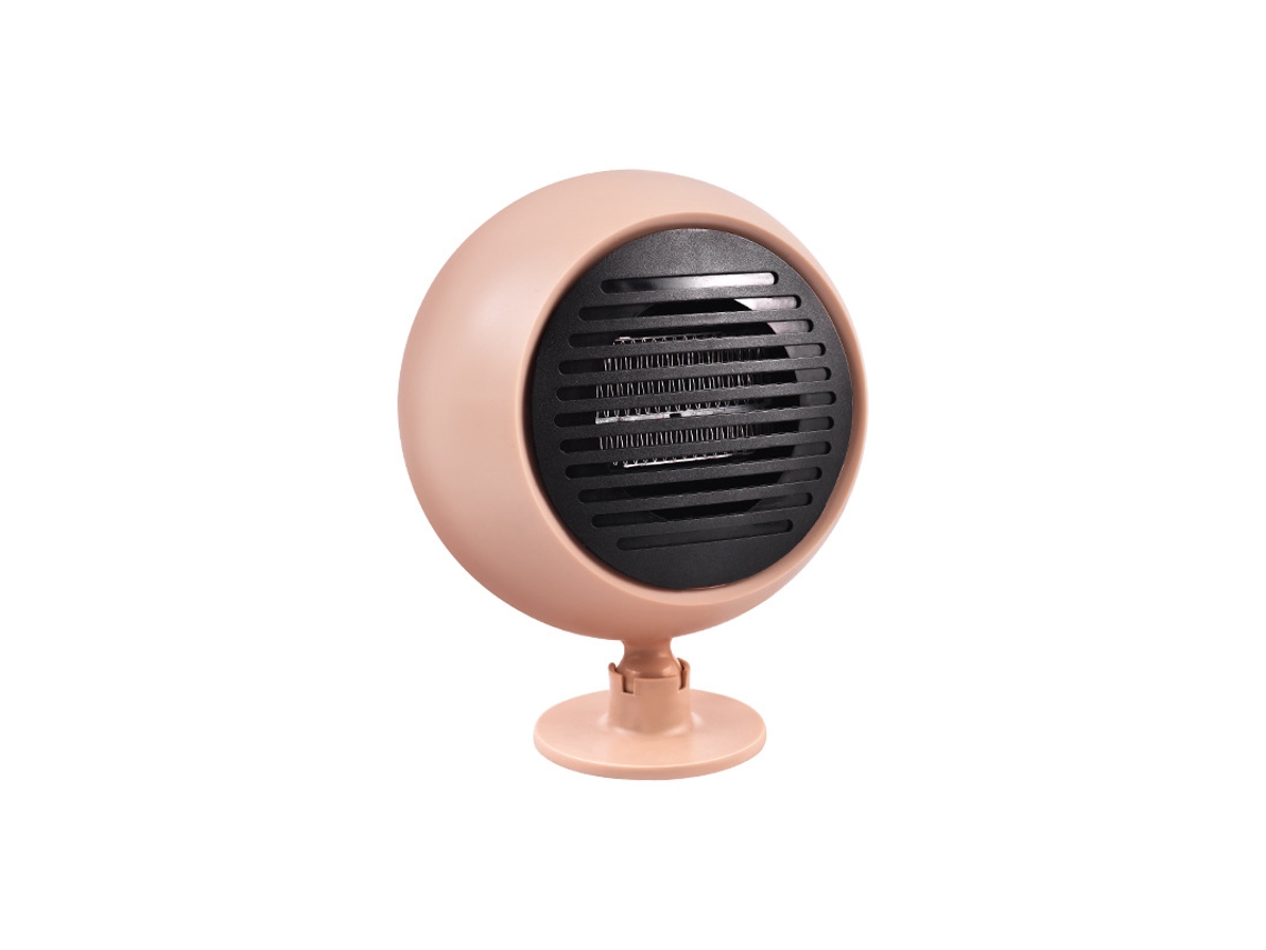 Calentador de coche de 12 V con desempañador de parabrisas giratorio de 360° (rosa) Cuich